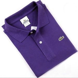NEW Lacoste Polo Shirt - Men’s Purple size 7XL